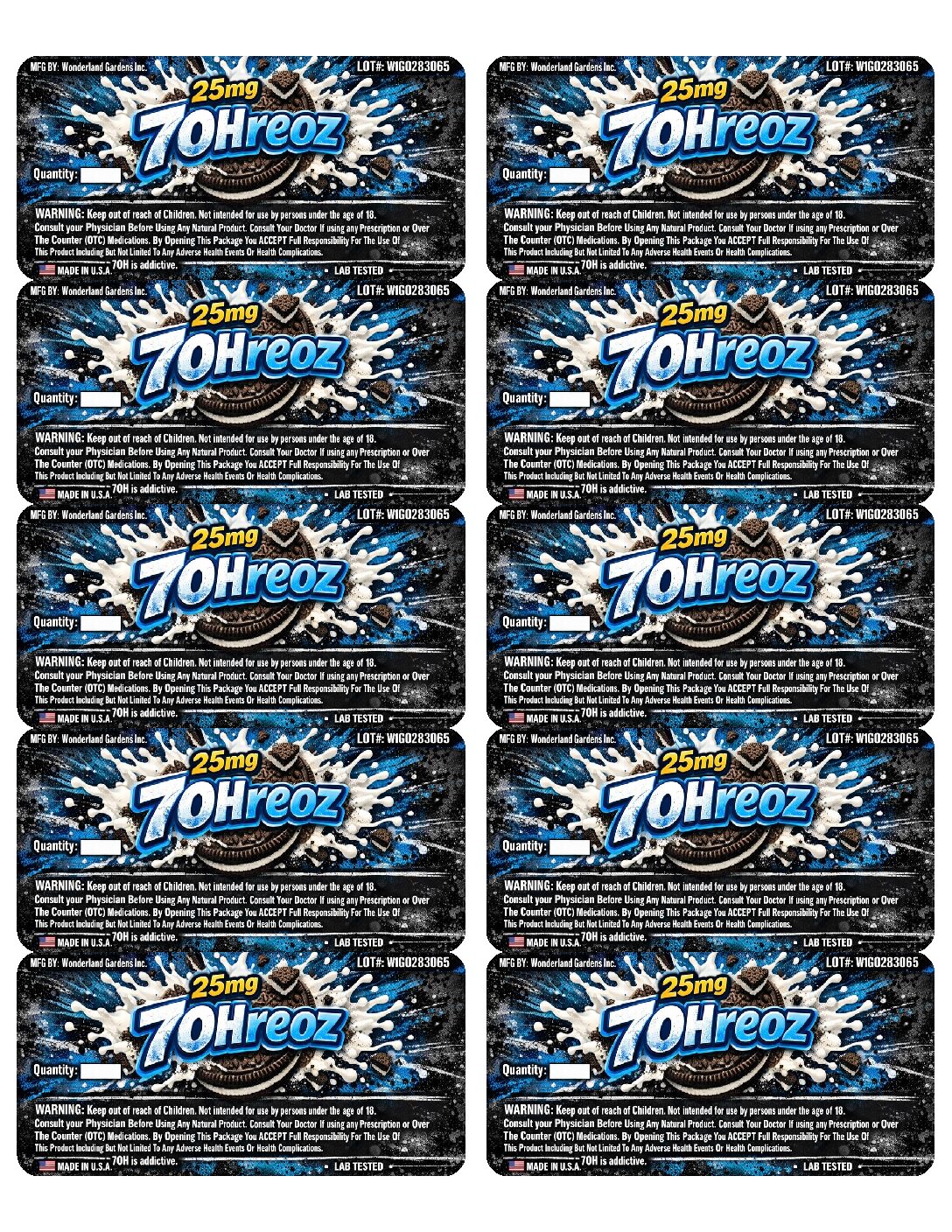 25mg - 7OHreoz Tabs - Image 3